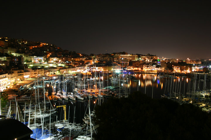 Piraeus Harbor in Greece