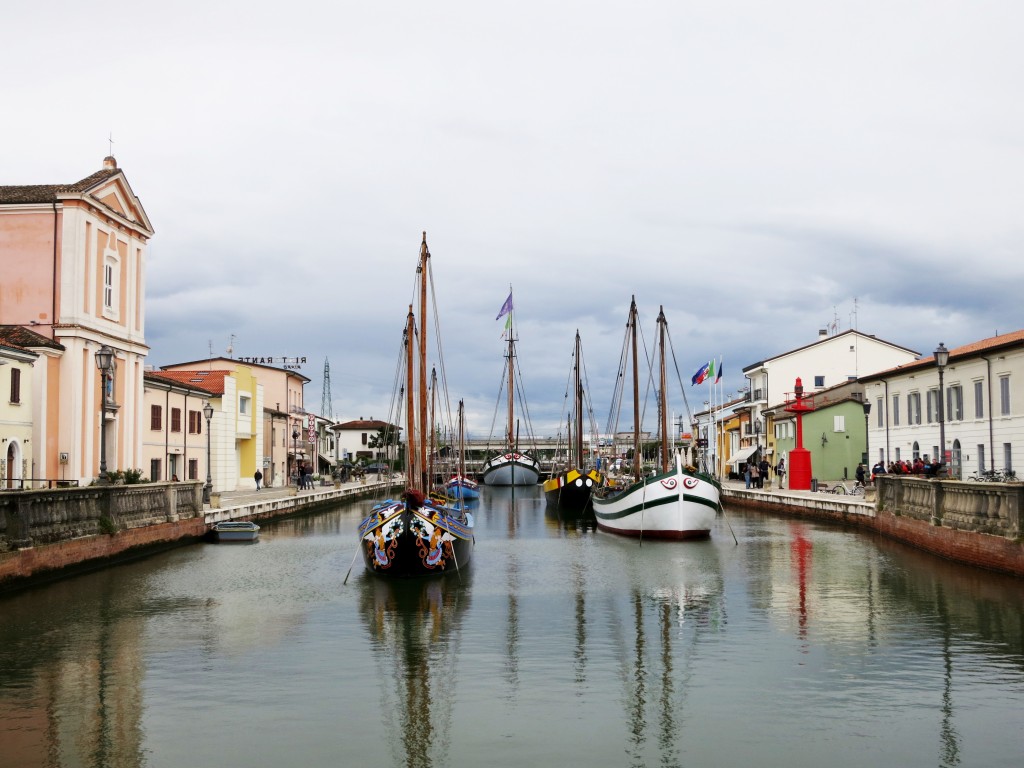 Cesenatico in the rain