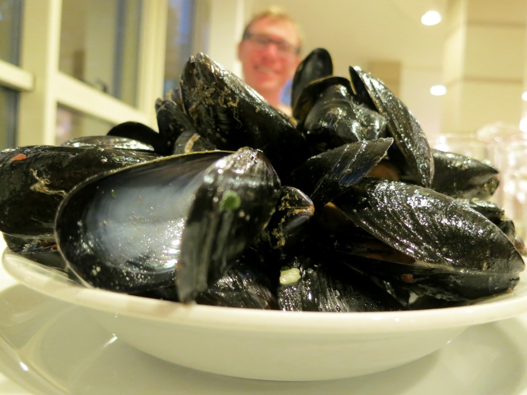 Mussels with Adam