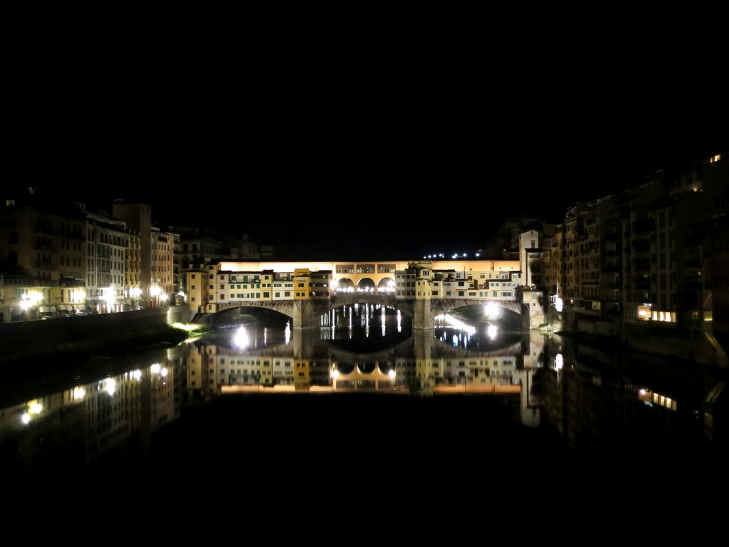 Ponte Vecchio at night