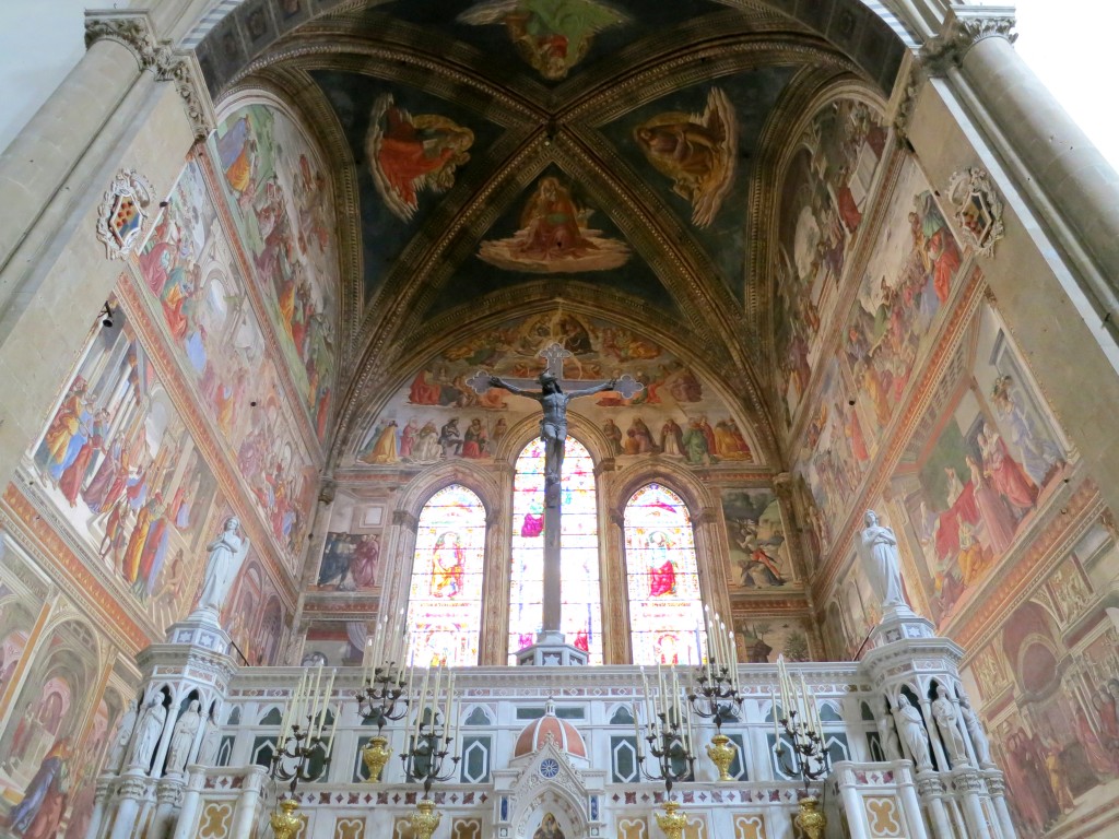 Tour Florence—Santa Maria Novella side chapel
