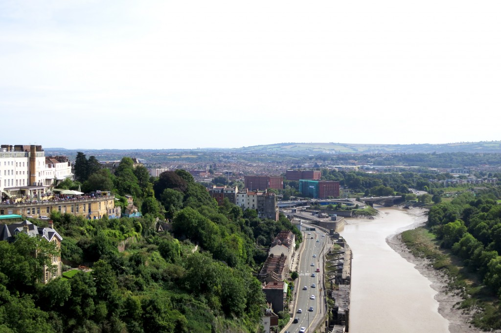 Bristol Suspension Bridge over Avon River