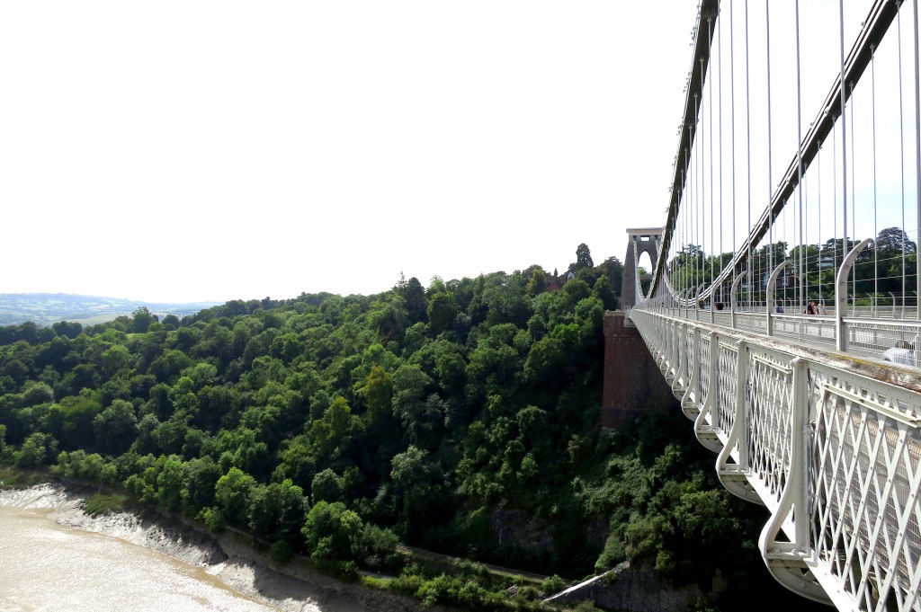 Bristol Suspension Bridge over Avon River