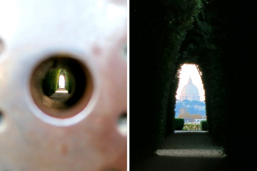 The Priory of Malta's famous keyhole