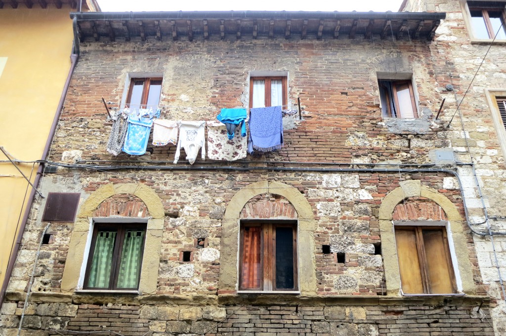 Laundry in Colle Val d'Elsa, Tuscany