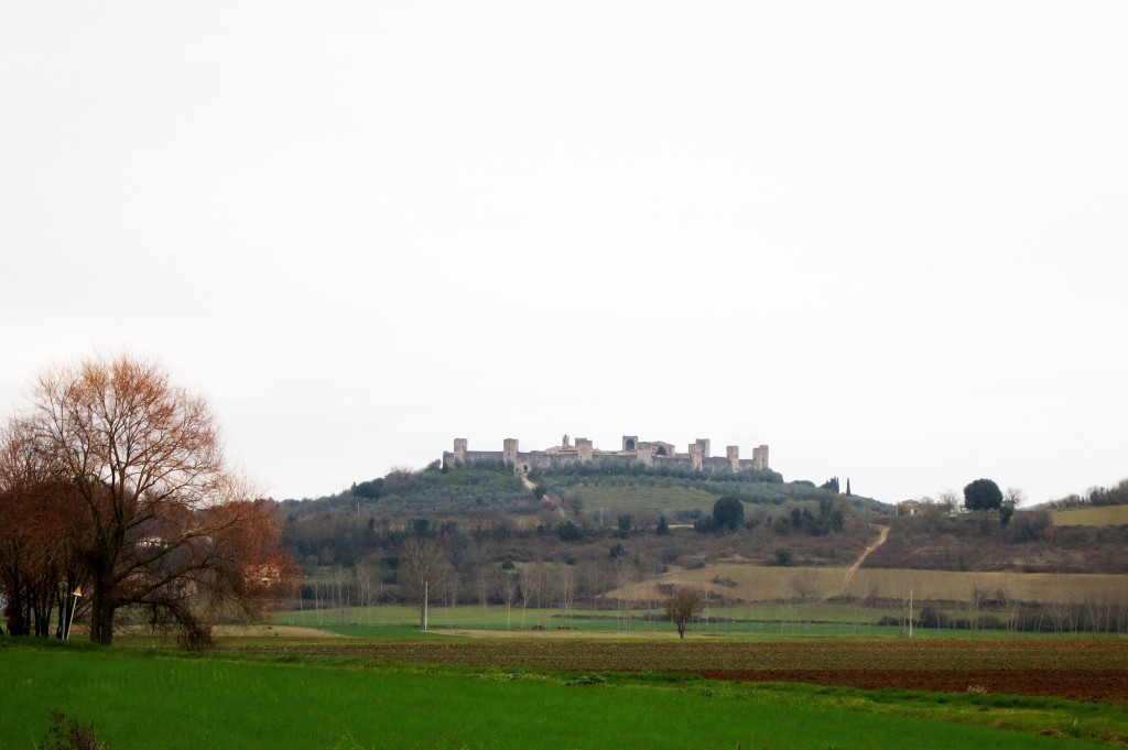 Monteriggioni, Driving in Tuscany