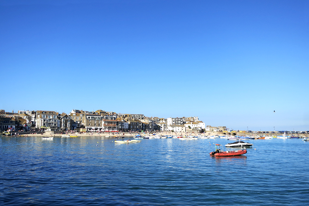 Boats in St. Ives, Cornwall