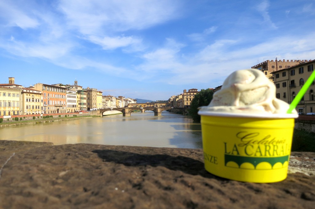 Gelateria La Carraia gelato in Florence