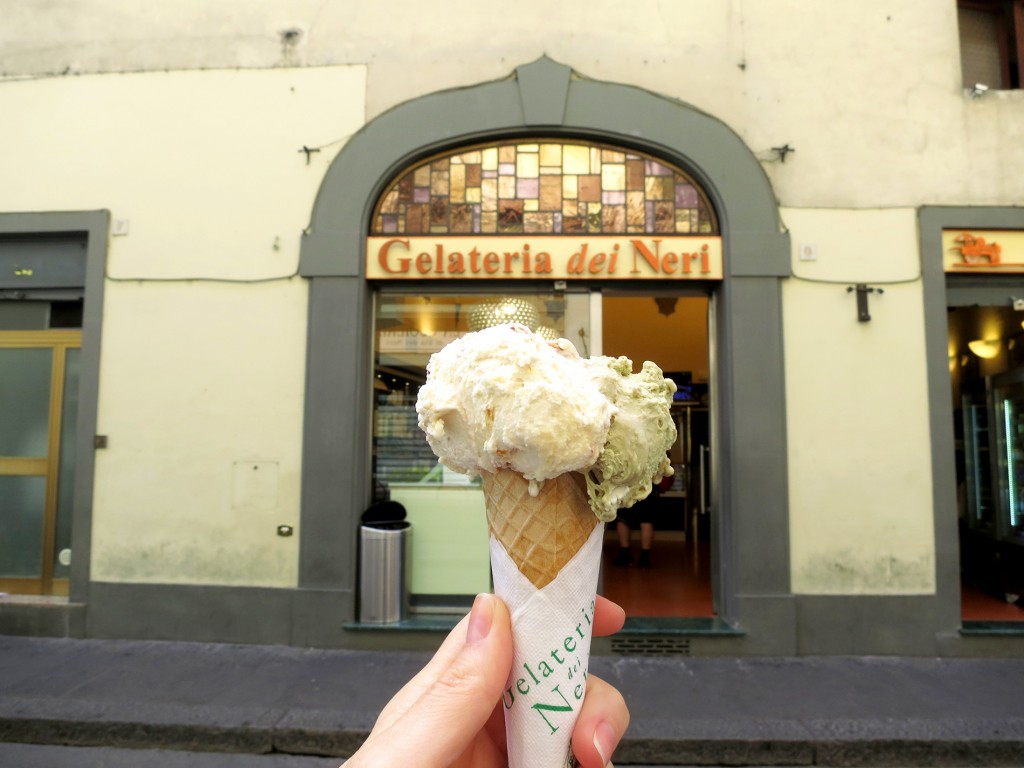 Gelateria dei Neri Best Gelato in Florence, Tuscany