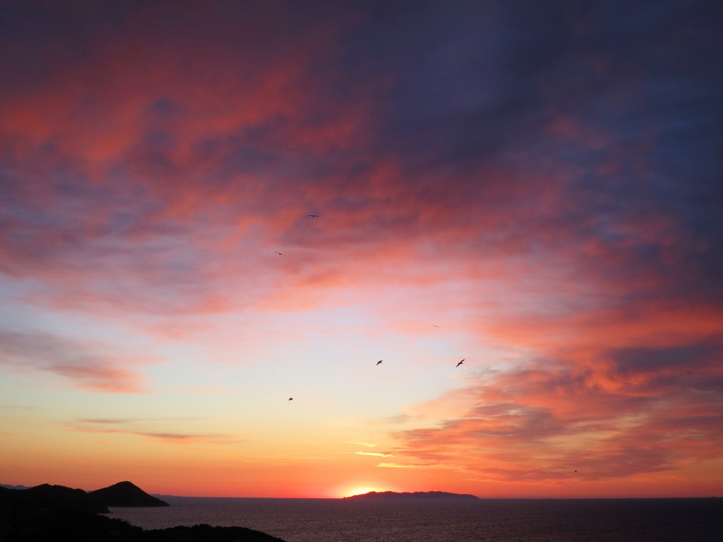 Sunsets in Elba