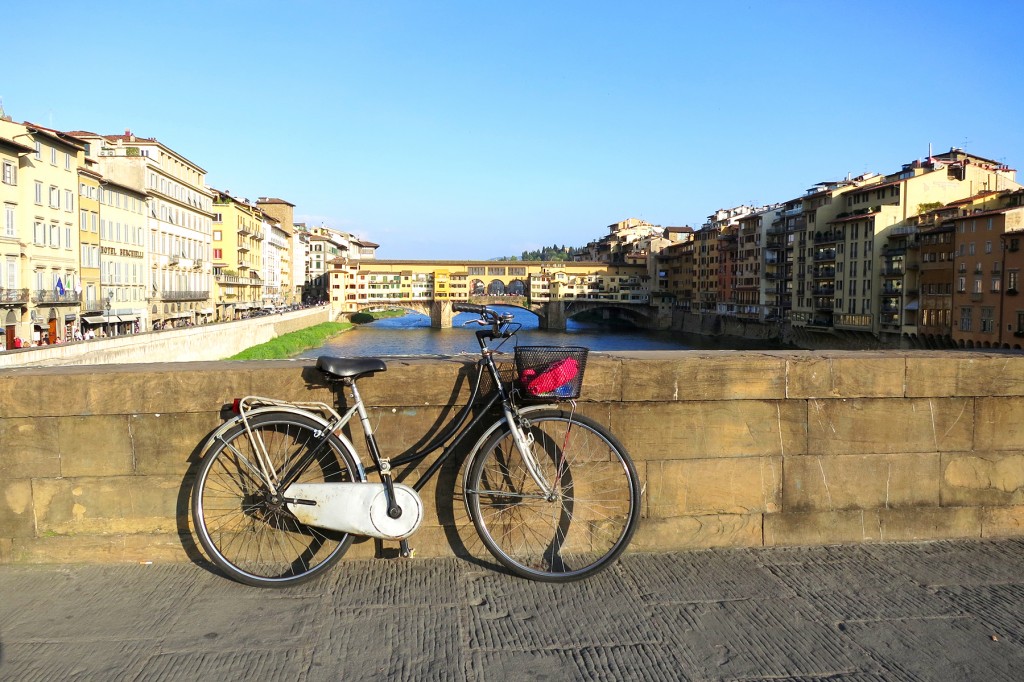Bike ride in Florence Tuscany