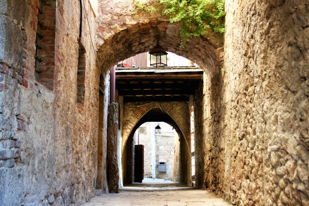 Massa Marittima Tuscany archways