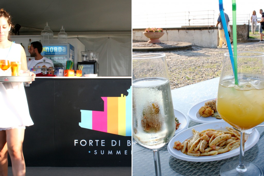 Aperitivo at Forte Belvedere Florence