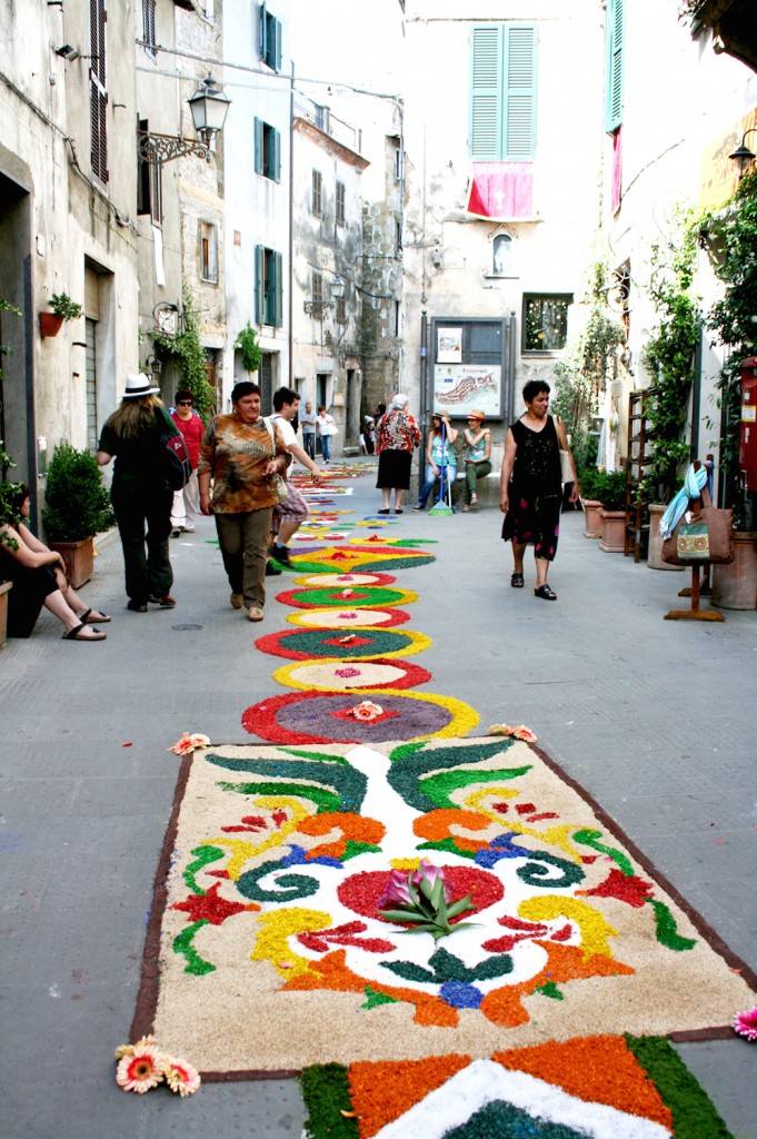 Flower Festival Tuscany, Infiorata Pitigliano