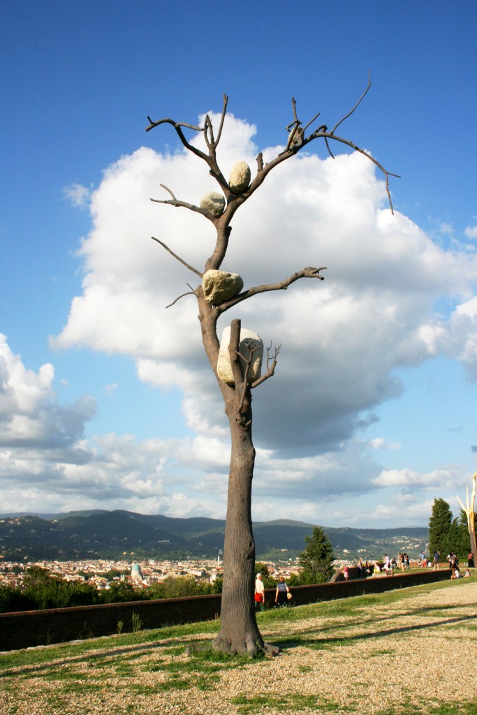 Giuseppe Penone Florence tree exhibit