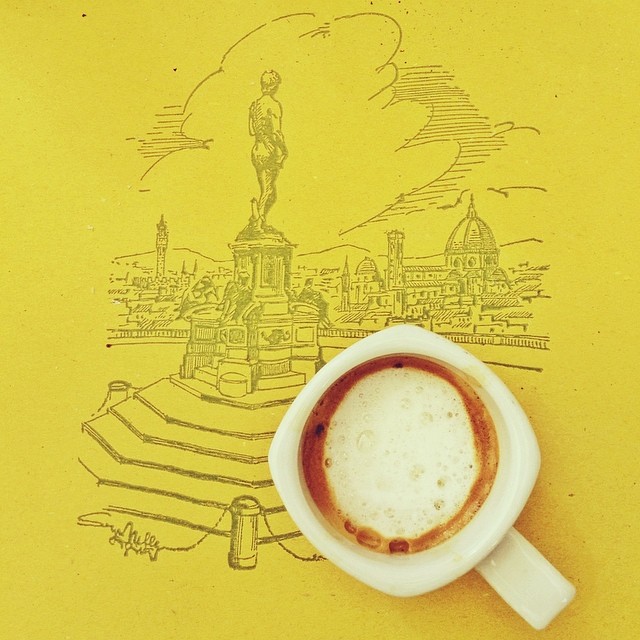 Coffee and the Duomo in Florence