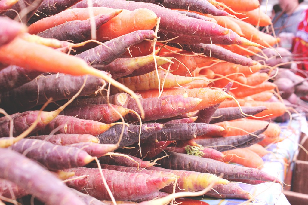 Carrots at Ballard Farmers Markte, Seattle