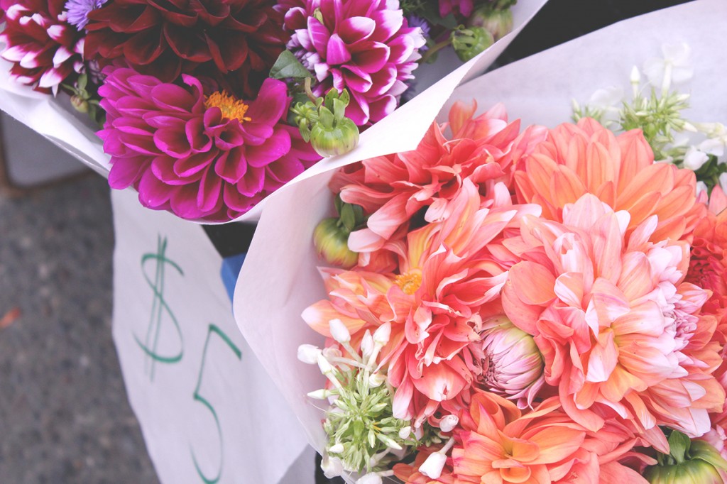 Flowers at Ballard Farmers Market