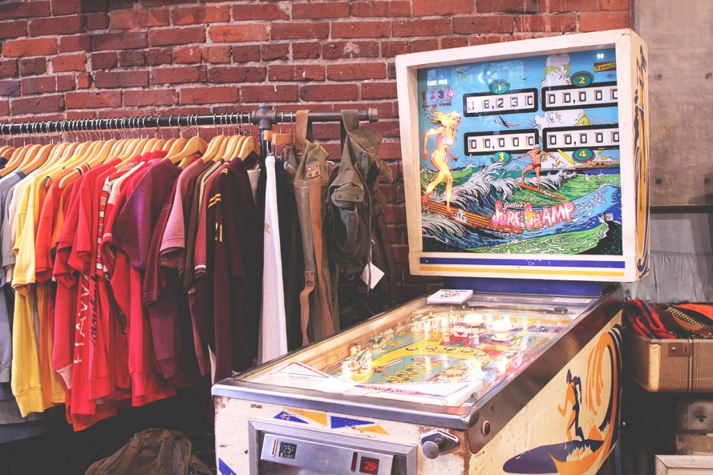 Lucky vintage store in Seattle