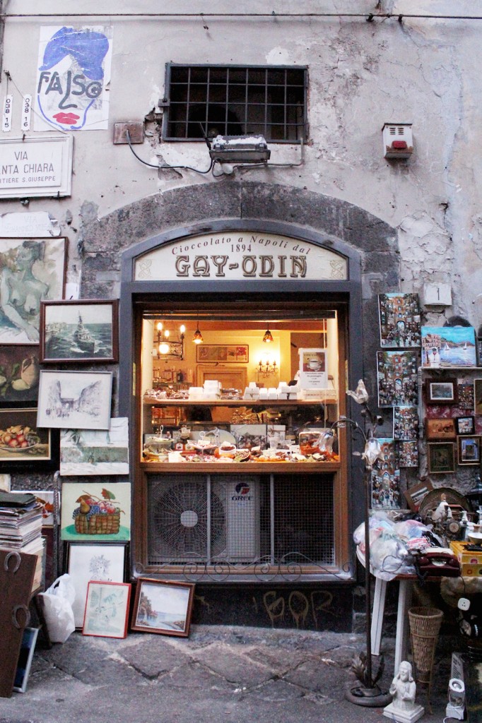 Naples Gay Odin chocolate shop