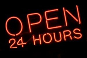 open 24 hours