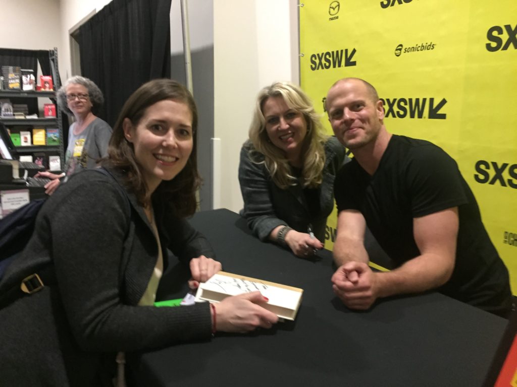 Book signing with Tim Ferris and Cheryl Strayed at SXSW