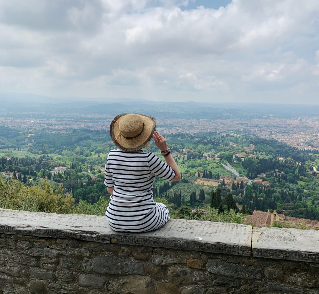 views from Fiesole Tuscany