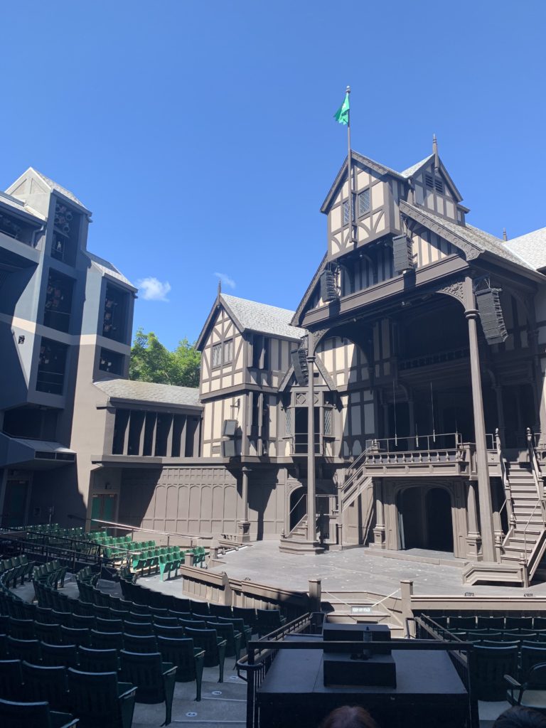 Elizabethan Theatre at The Oregon Shakespeare Festival in Ashland