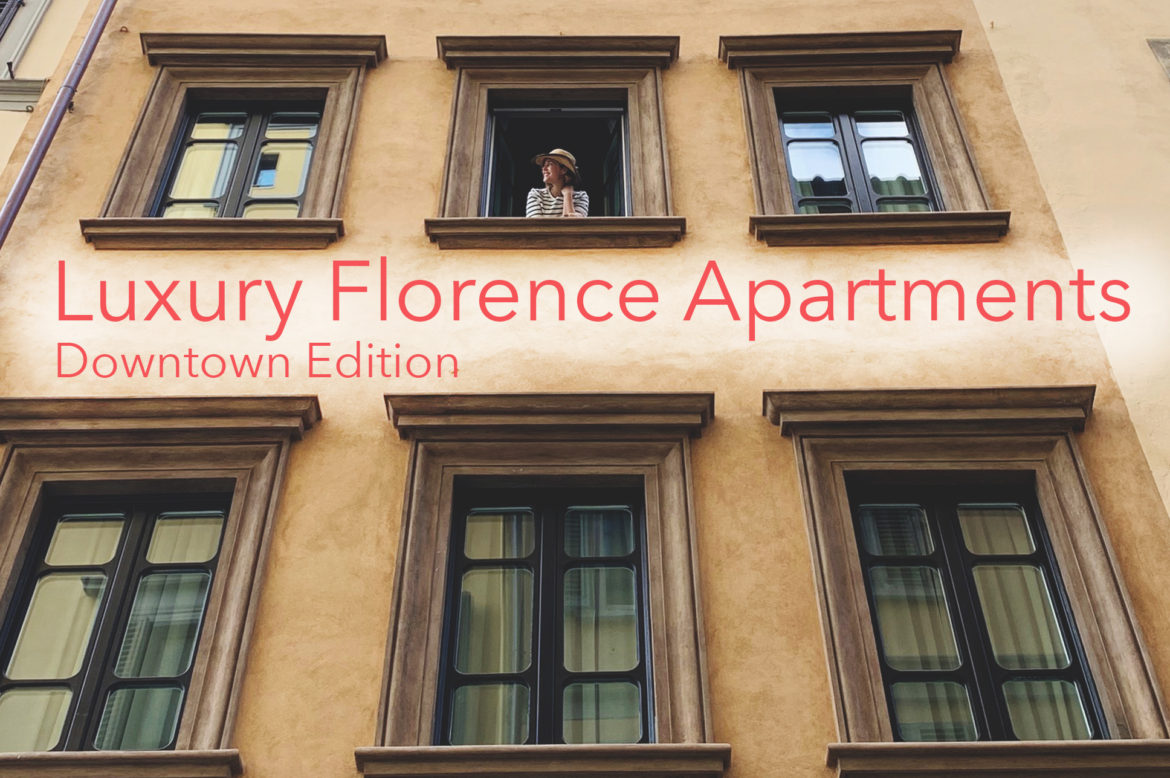 Luxury downtown apartments in Florence Italy